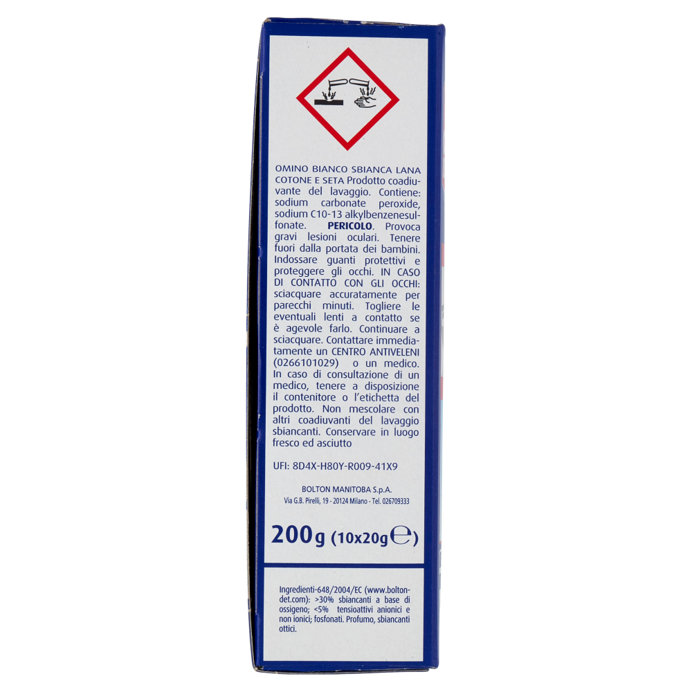 Omino Bianco Sbianca Lana Cotone e Seta 10 x 20 g