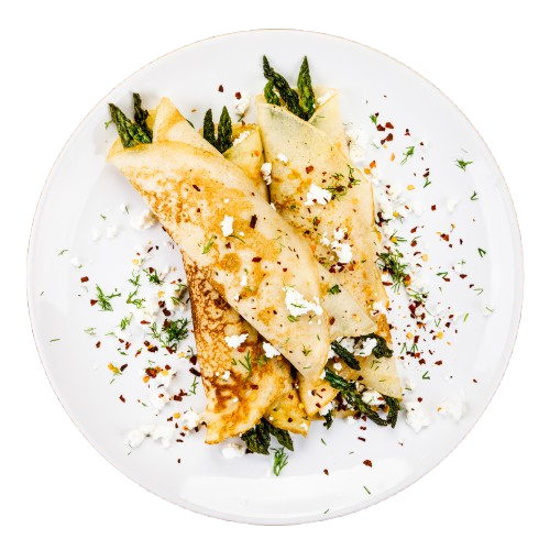 Crespelle agli Asparagi Il Mercato