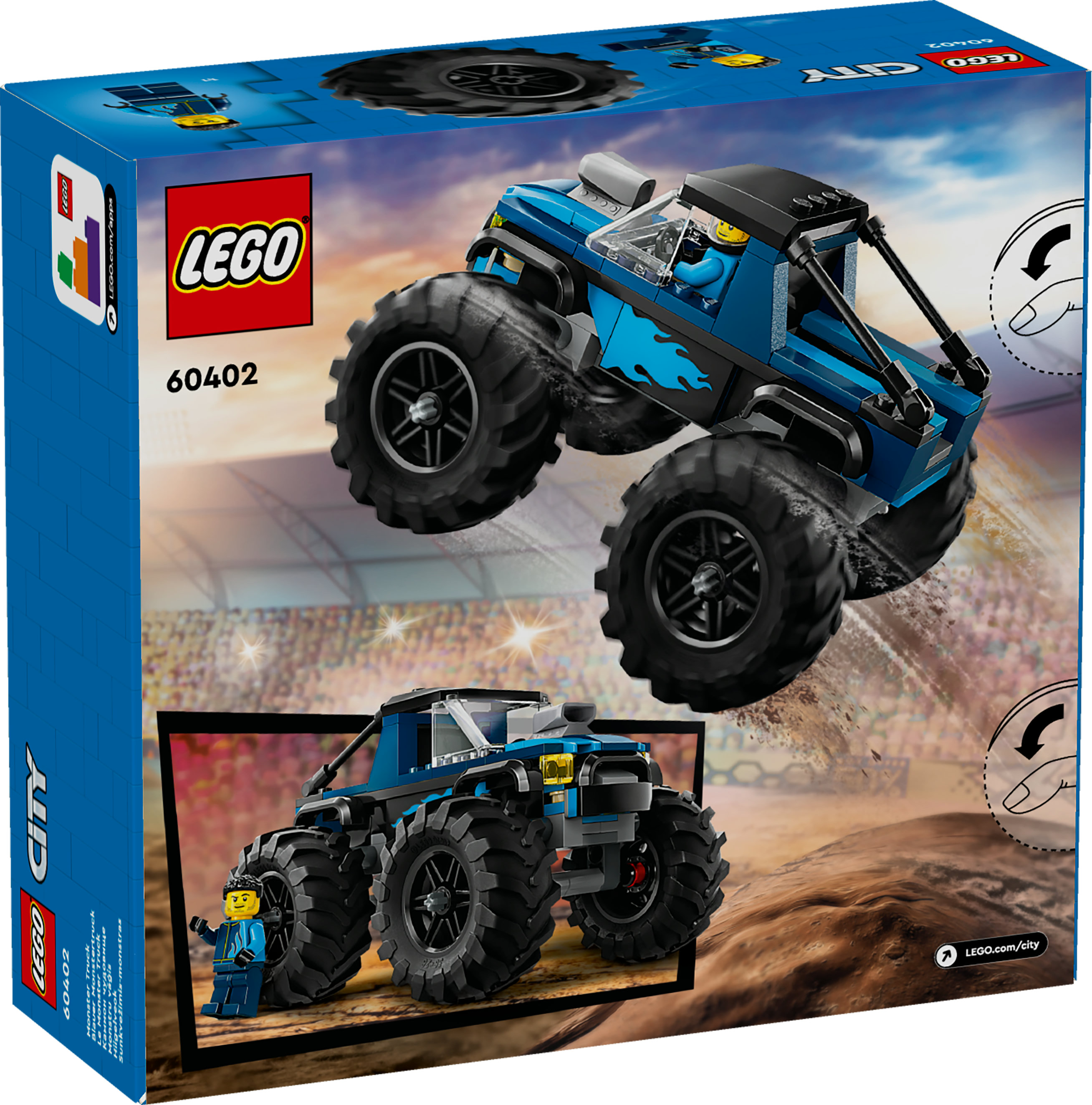 LEGO City Monster Truck blu