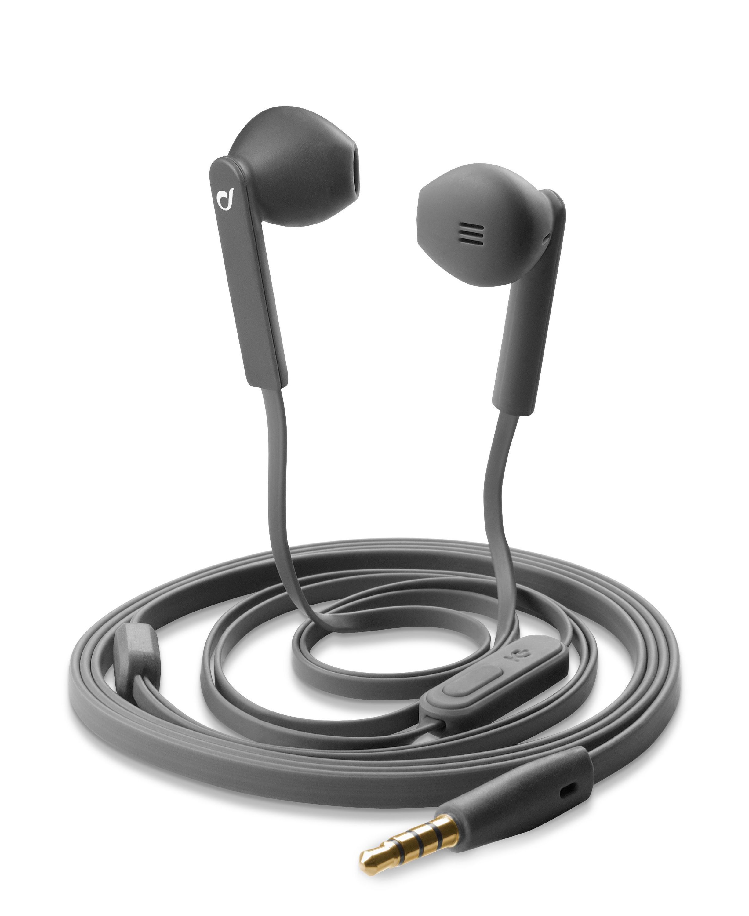 Cellularline MANTIS Auricolari stereo a capsula con microfono e tasto di risposta