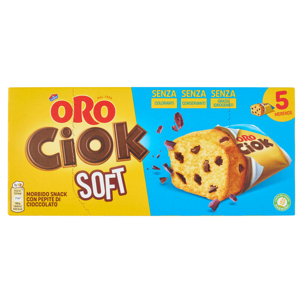 Oro Ciok Soft gocce di cioccolato - 5 x 30 g