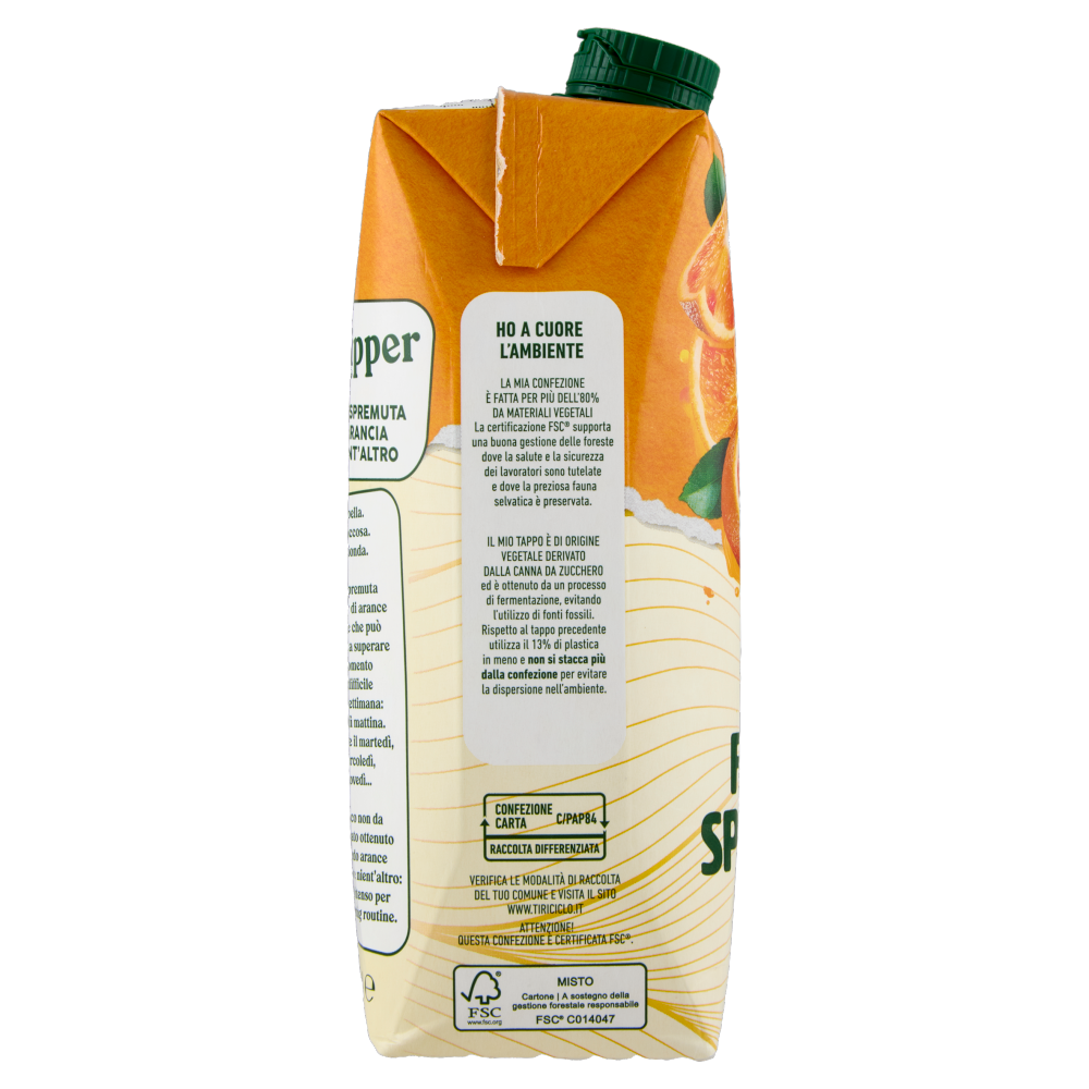 Zuegg Skipper 100% Frutta Spremuta Arancia Bionda 750 ml