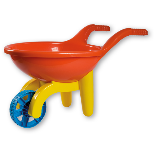 Androni Giocattoli Carriola Matteuz in plastica colorata lunghezza 51 cm
