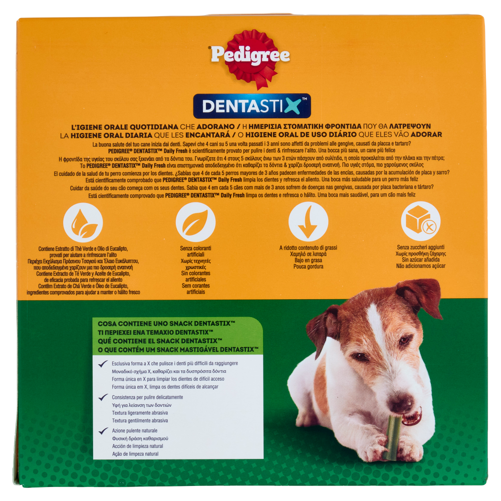 Pedigree Dentastix Fresh Snack per igiene orale Cane Piccolo 35 Pezzi 550 g