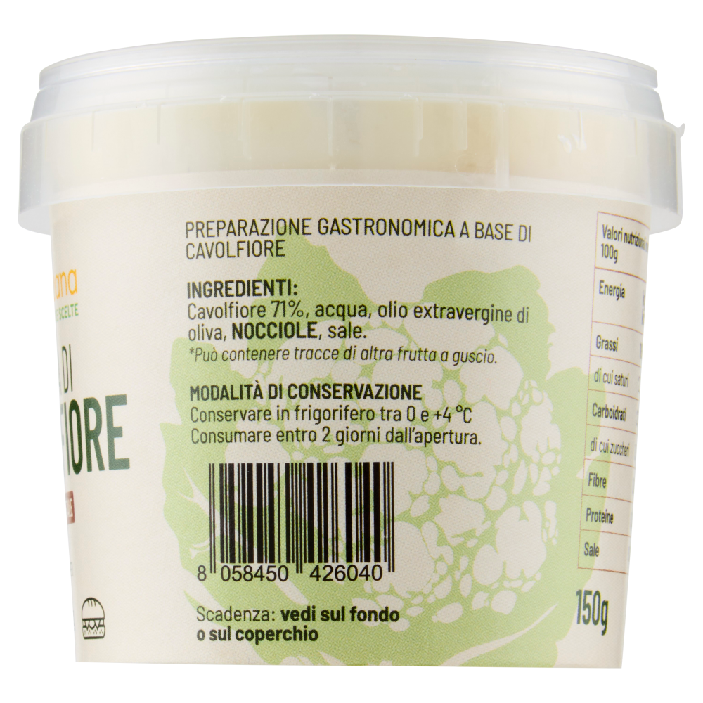 Agrinovana Crema di Cavolfiore 150 g