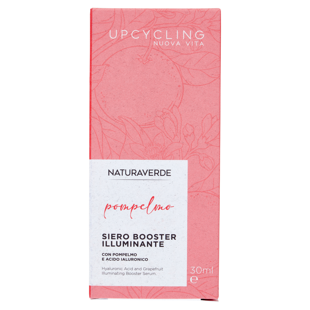 Naturaverde Upcycling pompelmo Siero Booster Illuminante 30 ml