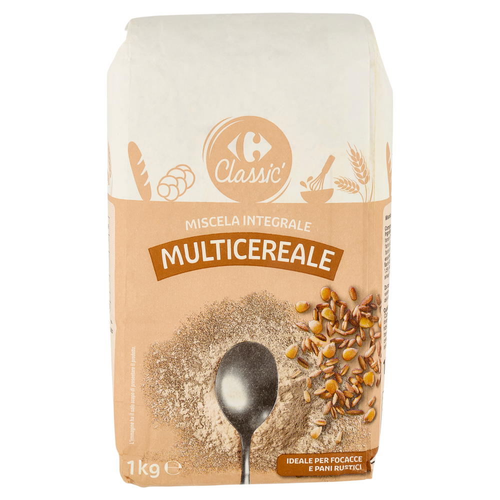 Carrefour Classic Miscela Integrale Multicereale 1 kg