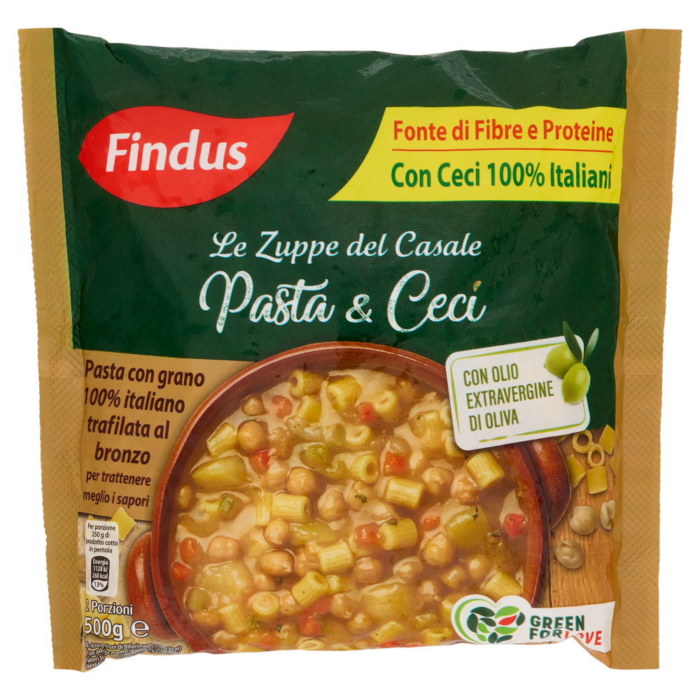 Findus Le Zuppe del Casale Pasta e Ceci 500 g