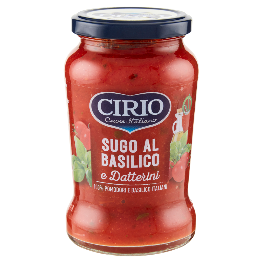 Cirio Sugo al Basilico e Datterini 350 g