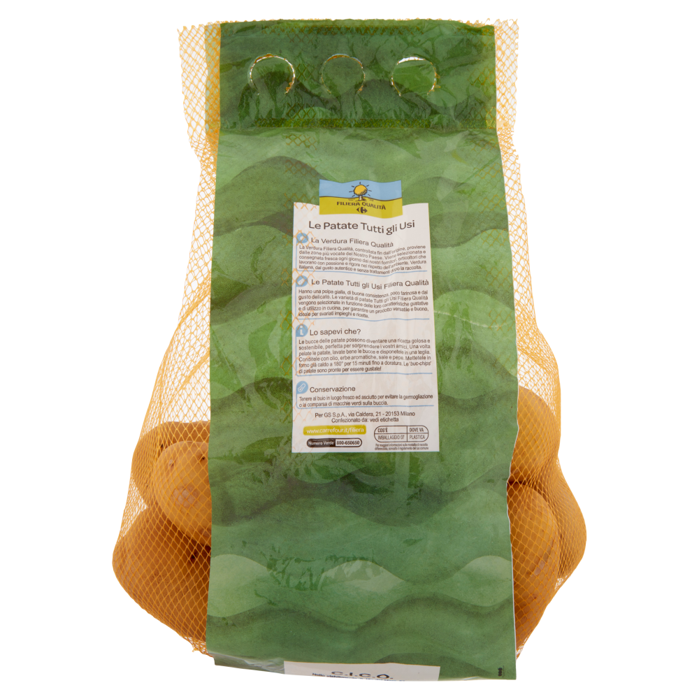 Carrefour Filiera Qualit&agrave; Patate Tutti gli Usi 2,0 kg
