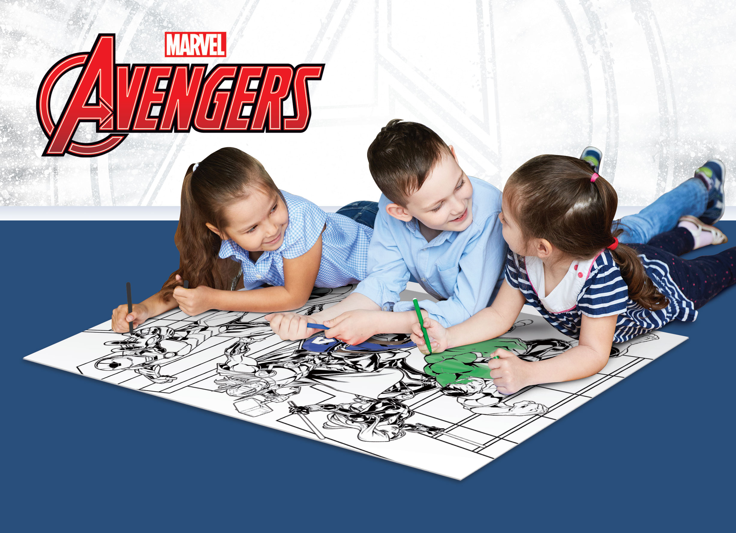 Lisciani Marvel Puzzle Df Maxi Floor 150 Avengers