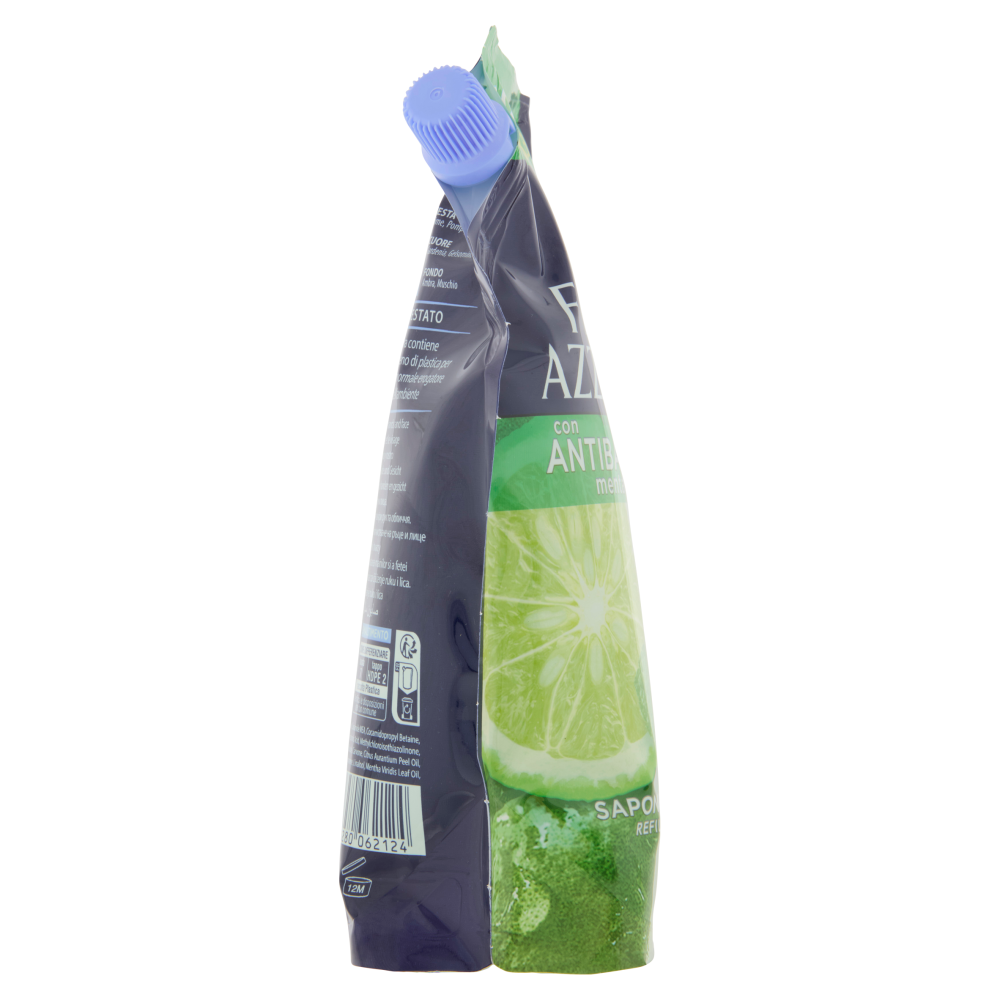 Felce Azzurra con Antibatterico menta e lime Sapone Profumato Refill 500 ml