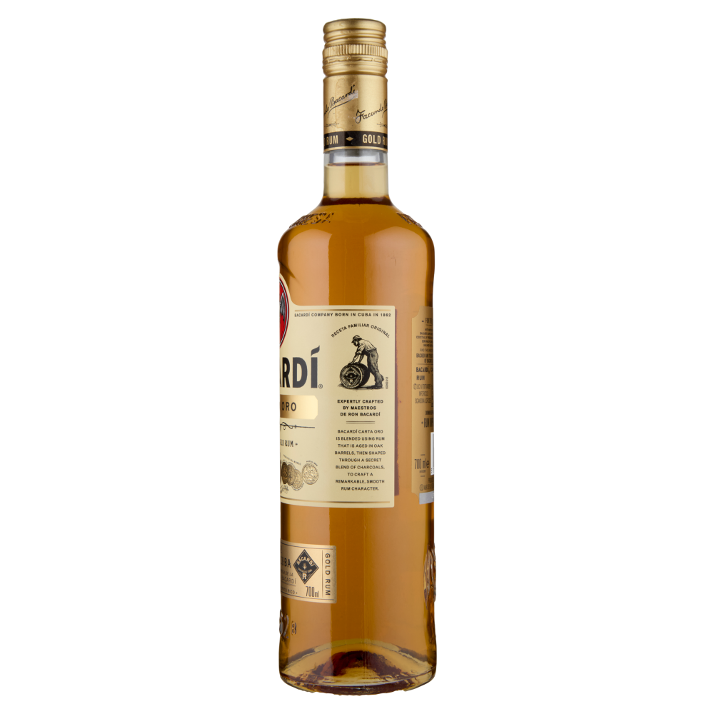 Bacardi Carta Oro Superior Gold Rum 700 ml