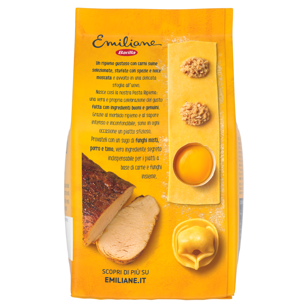 Barilla Emiliane Cappelletti Pasta all'Uovo ripiena con Carne 250 g