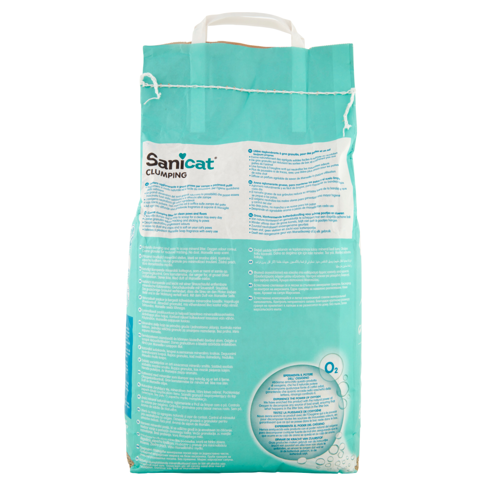 Sanicat Clumping Lettiera agglomerante Marseille Soap 8 L