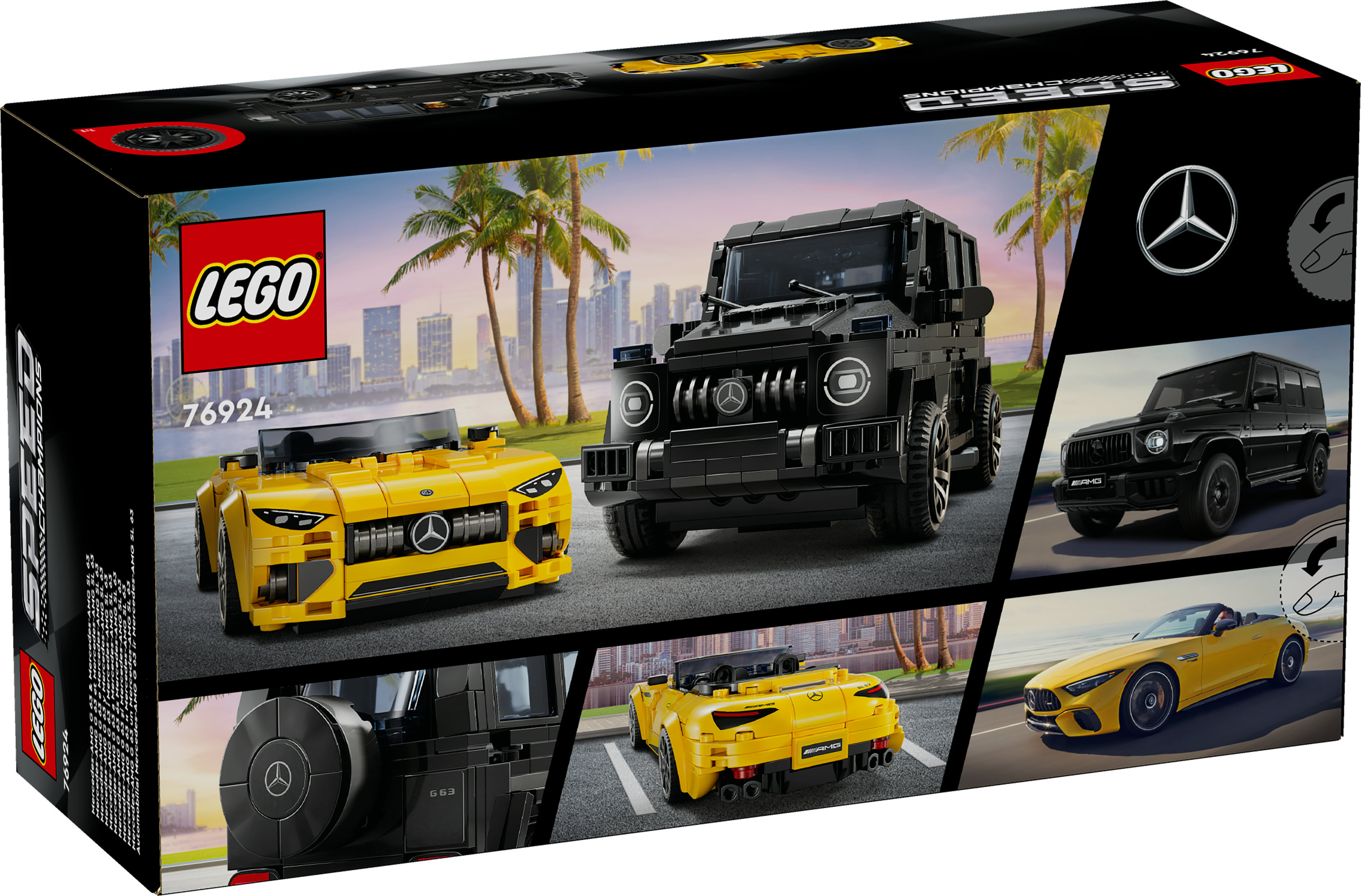 LEGO Speed Champions Mercedes-AMG G 63 e Mercedes-AMG SL 63