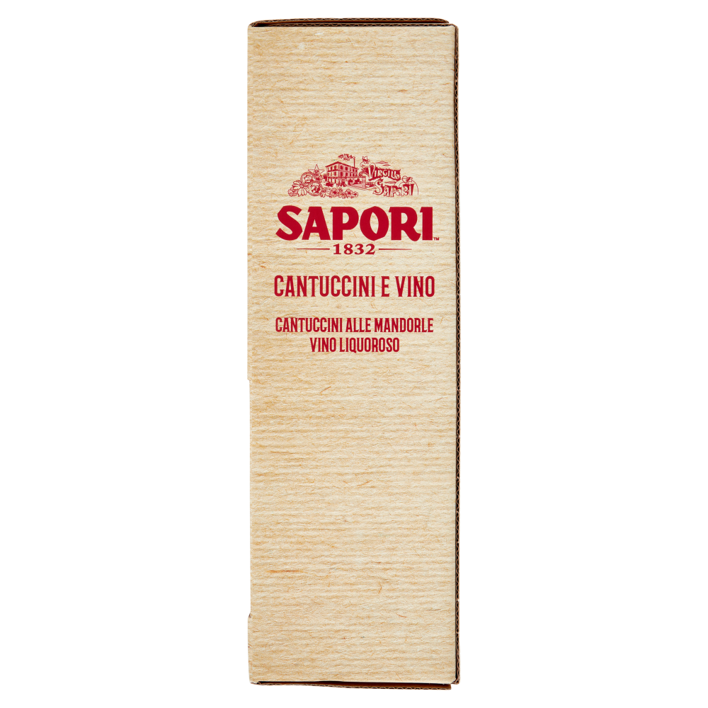 Sapori Cantuccini Toscani IGP alle Mandorle 175 g + Vino Liquoroso Pergoleto 375 ml