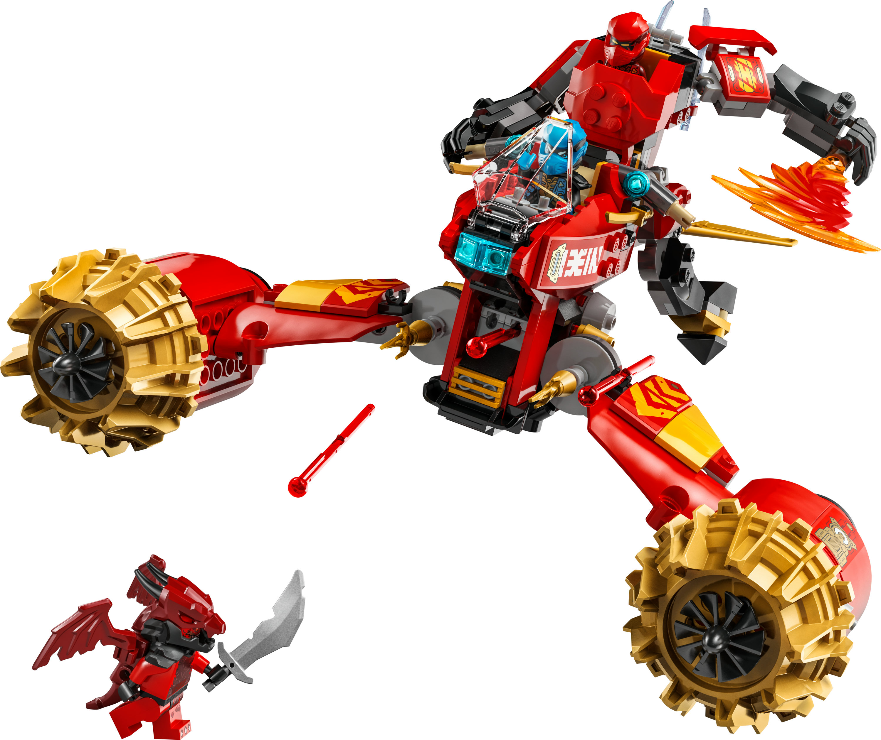 LEGO NINJAGO Mech Storm Rider di Kai