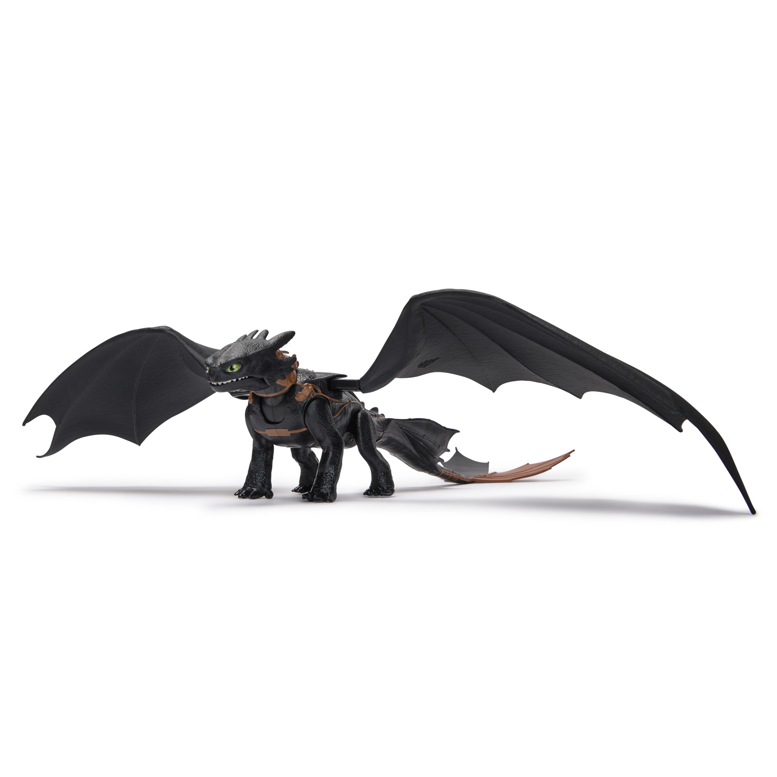 How to train your dragon DreamWorks Dragons, , Sdentato Sputafuoco, Action Figure con Luci, Suoni e Ali da oltre 60 cm, Giocattoli per Bambini, 4+ Anni