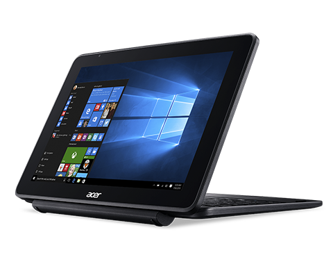 Acer One 10 S1003-19ZA Intel Atom® x5-Z8350 Ibrido (2 in 1) 25,6 cm (10.1") Touch screen Full HD 2 GB DDR3L-SDRAM 64 GB eMMC Wi-Fi 4 (802.11n) Windows 10 Home Italiano Nero