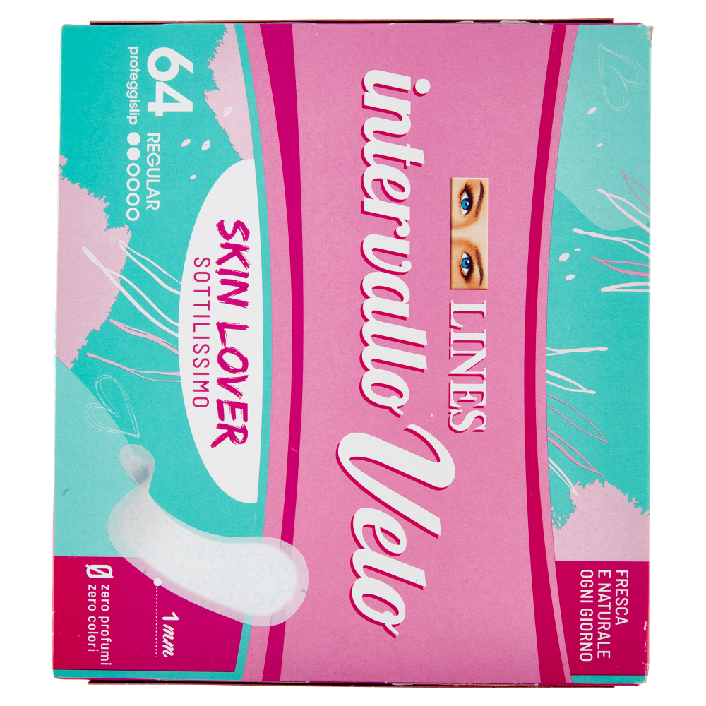 Lines intervallo Velo Skin Lover Regular 64 pz
