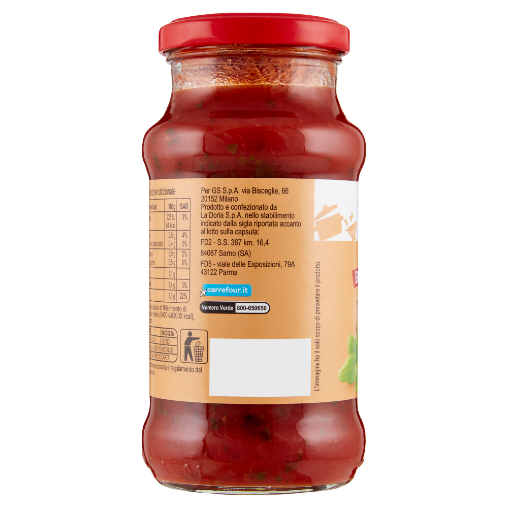 Carrefour Classic Sugo al Basilico 350 g