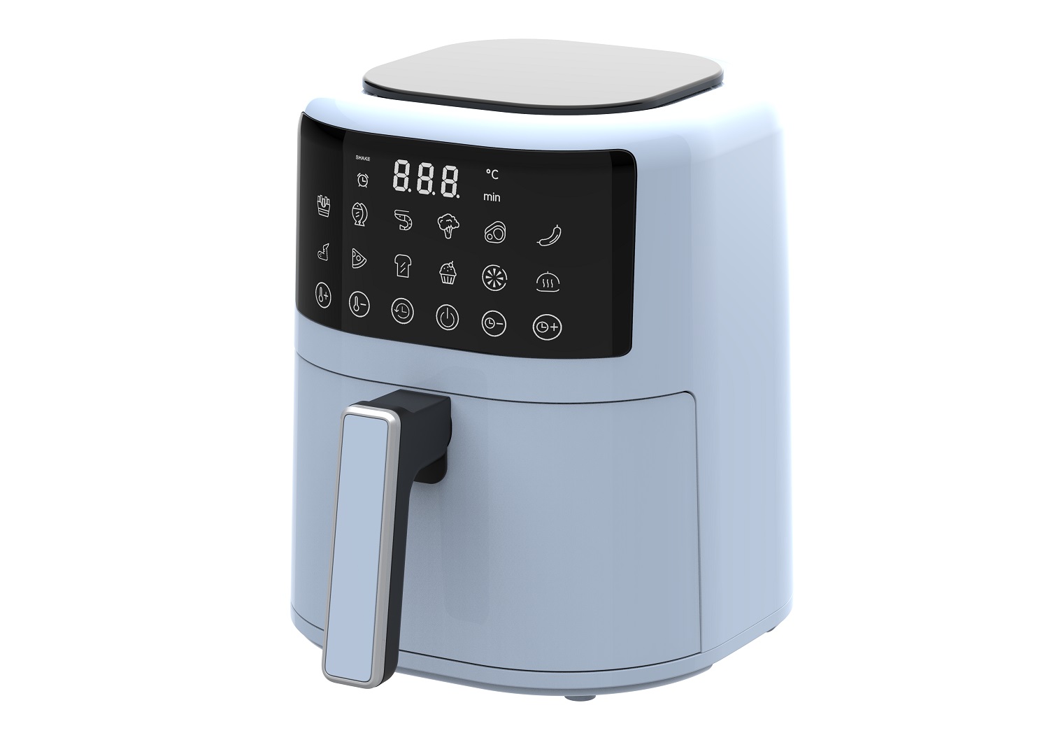 Carrefour Friggitrice aria 4,5 L - Blu