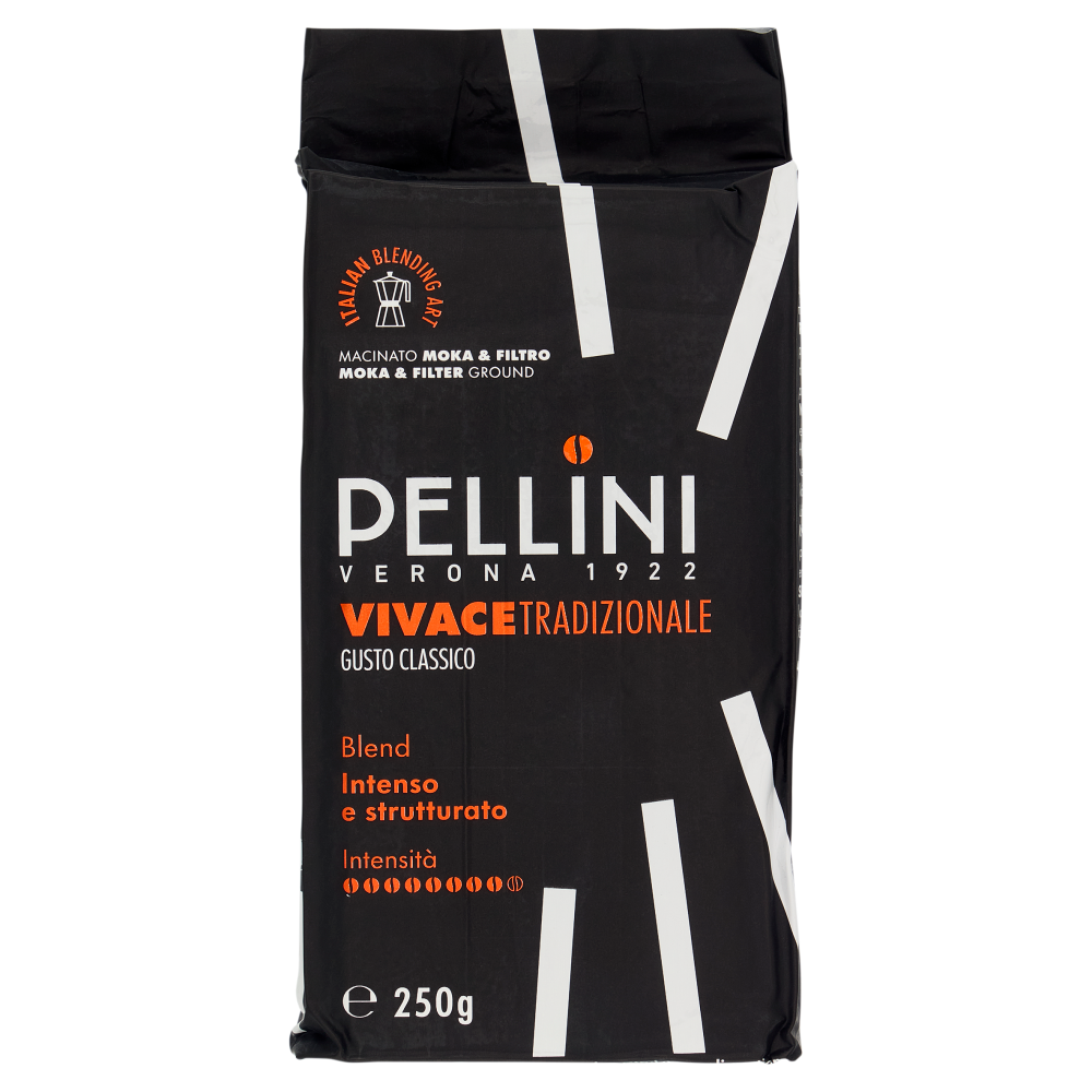 Pellini Vivace Tradizionale Gusto Classico Macinato Moka & Filtro 250 g