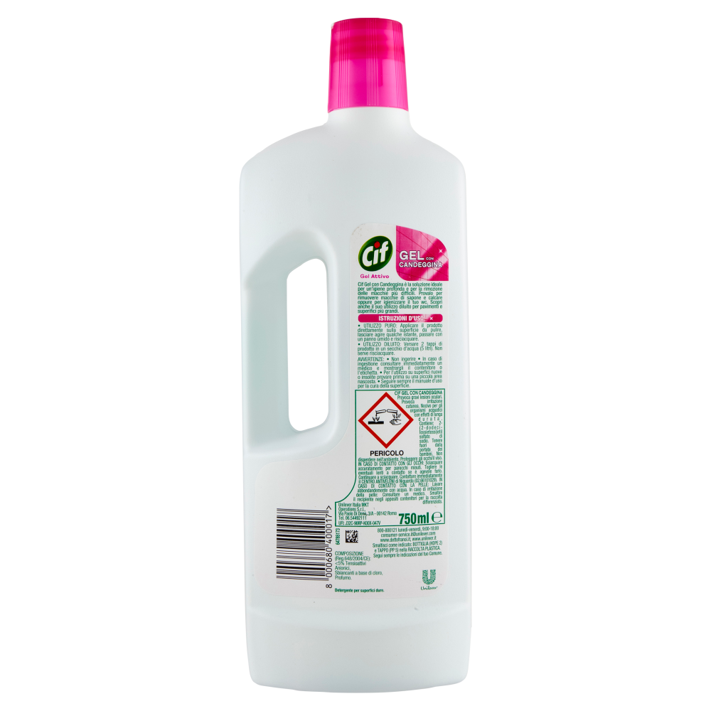 Cif Gel con Candeggina 750 ml