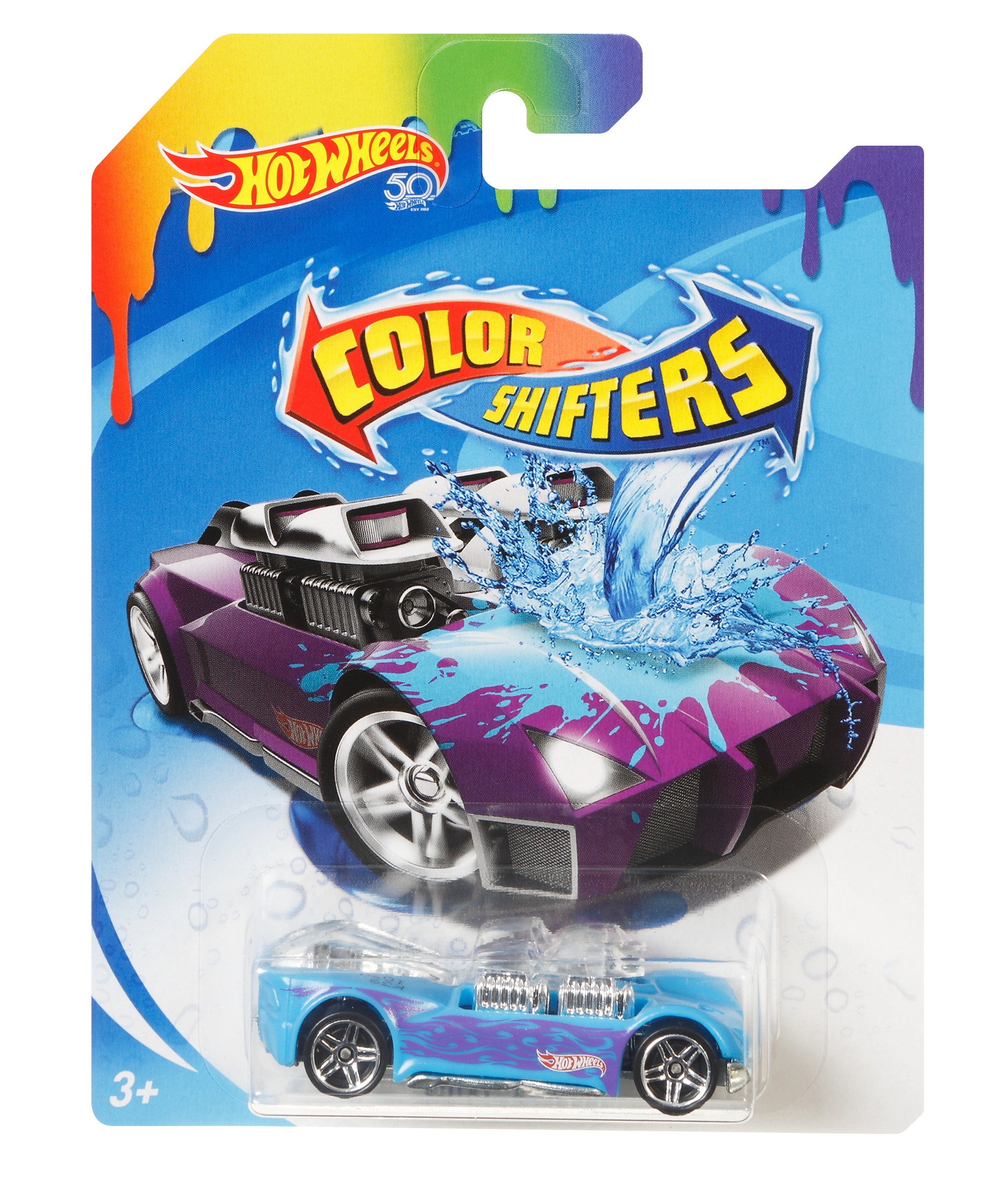 Hot Wheels Color Shifters Veicoli cambia colore