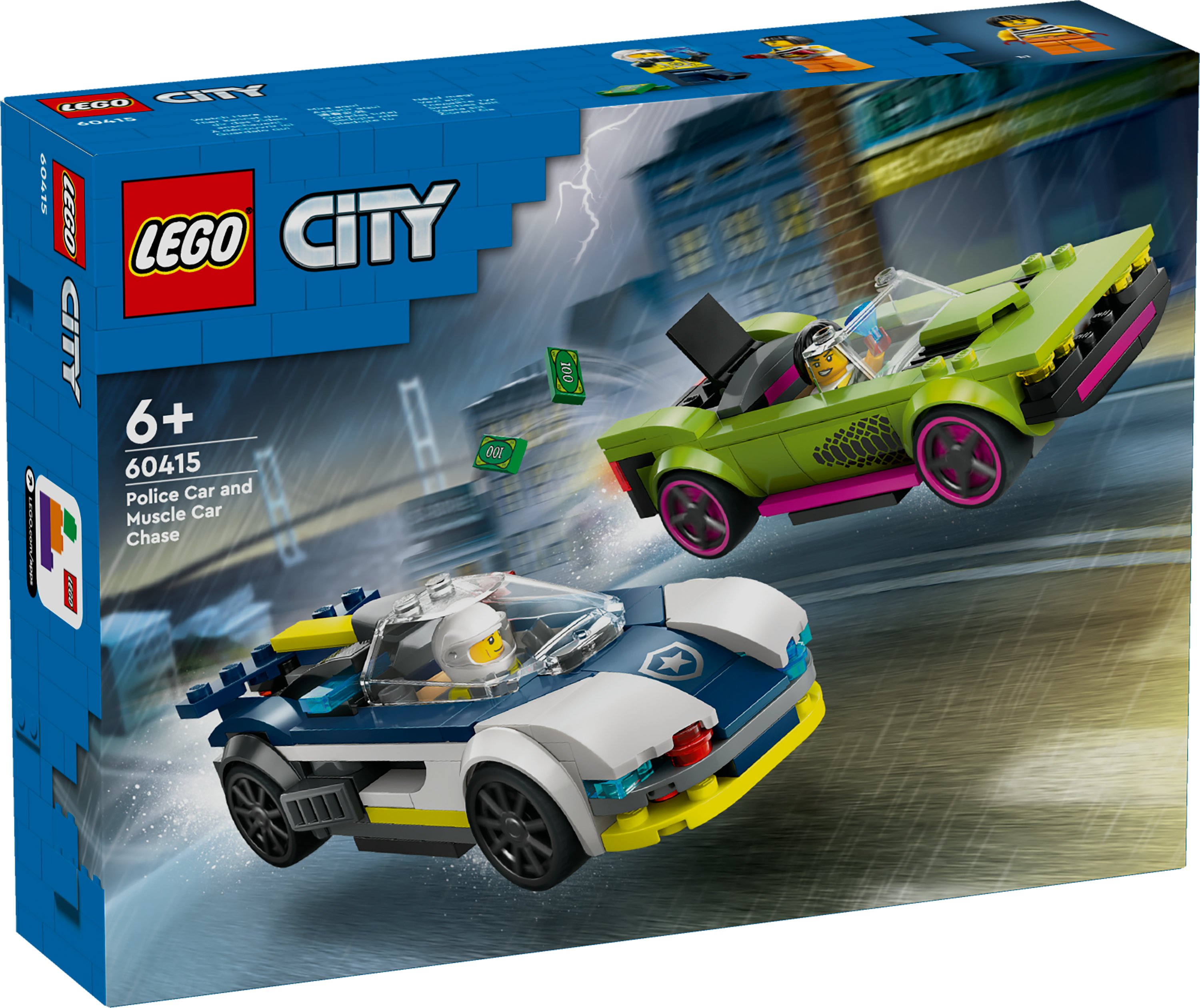 LEGO City Inseguimento della macchina da corsa