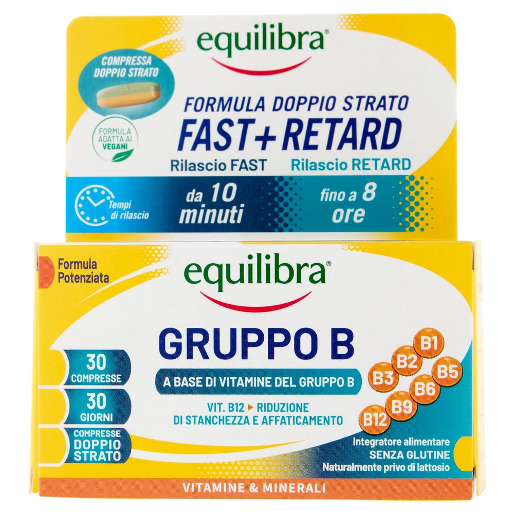 Equilibra Gruppo B Compresse Doppio Strato 30 x 1 g