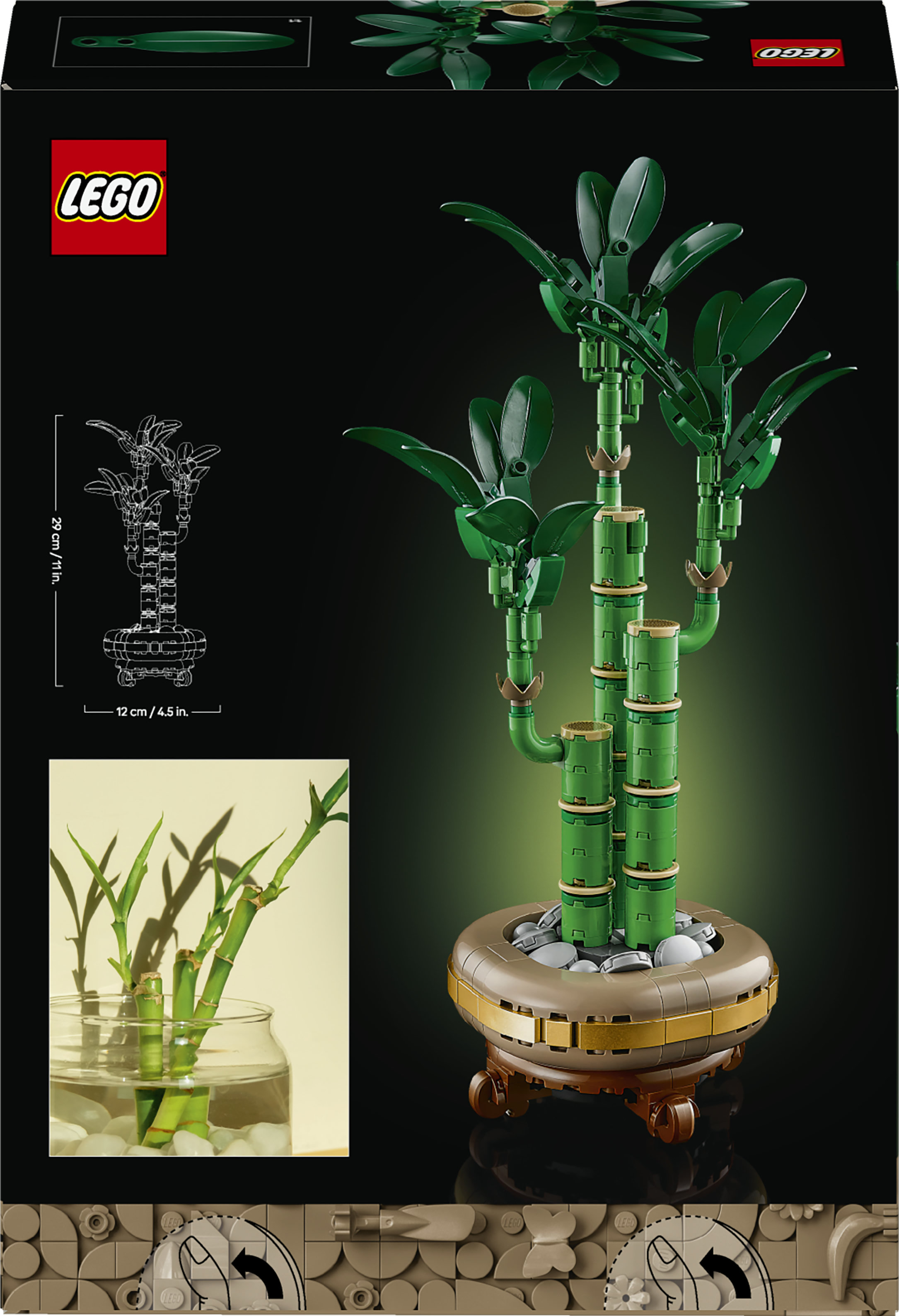 LEGO Botanicals Bamb&ugrave; del buon auspicio