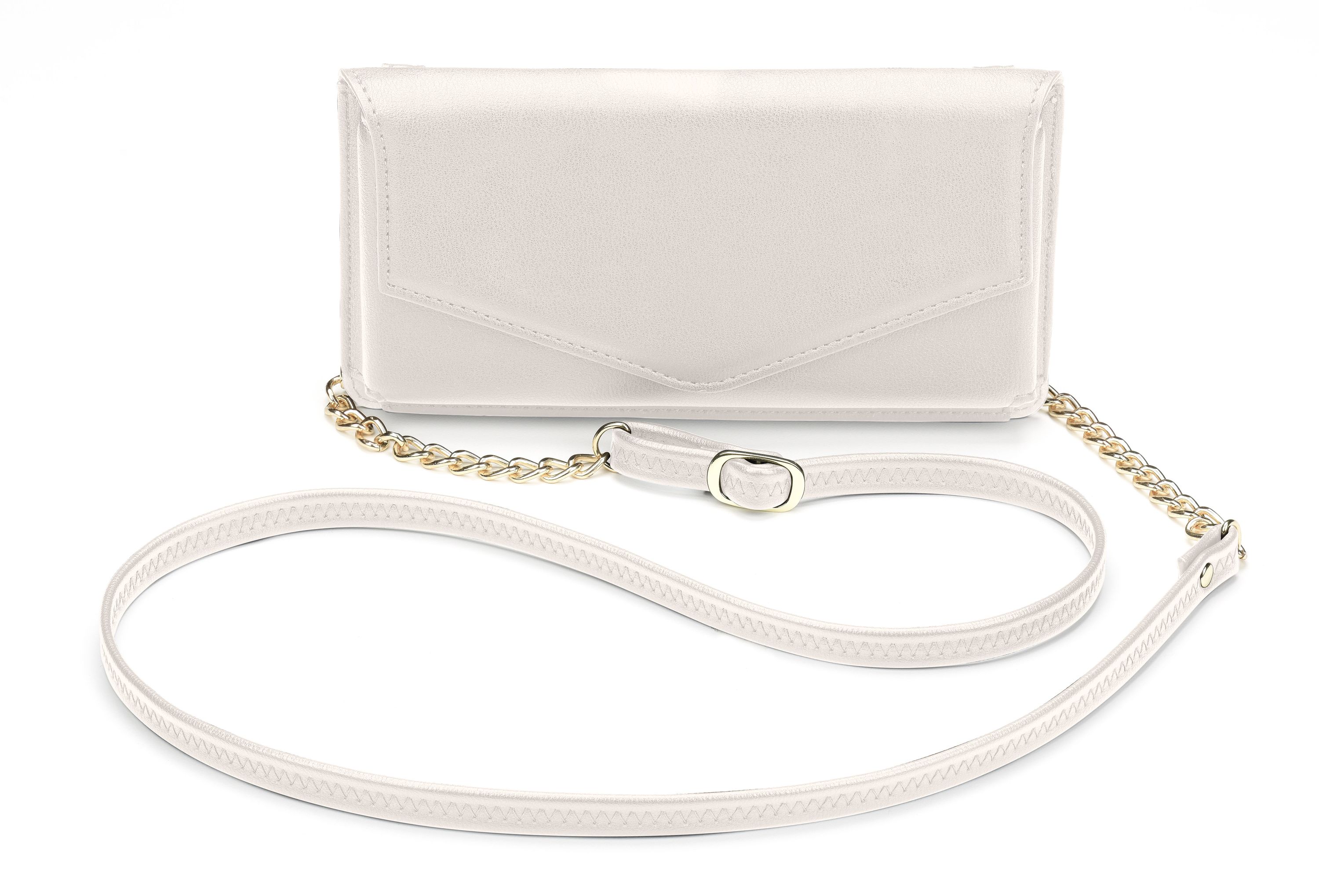 Cellularline Mini Bag - Petit Custodia effetto pelle con tracolla