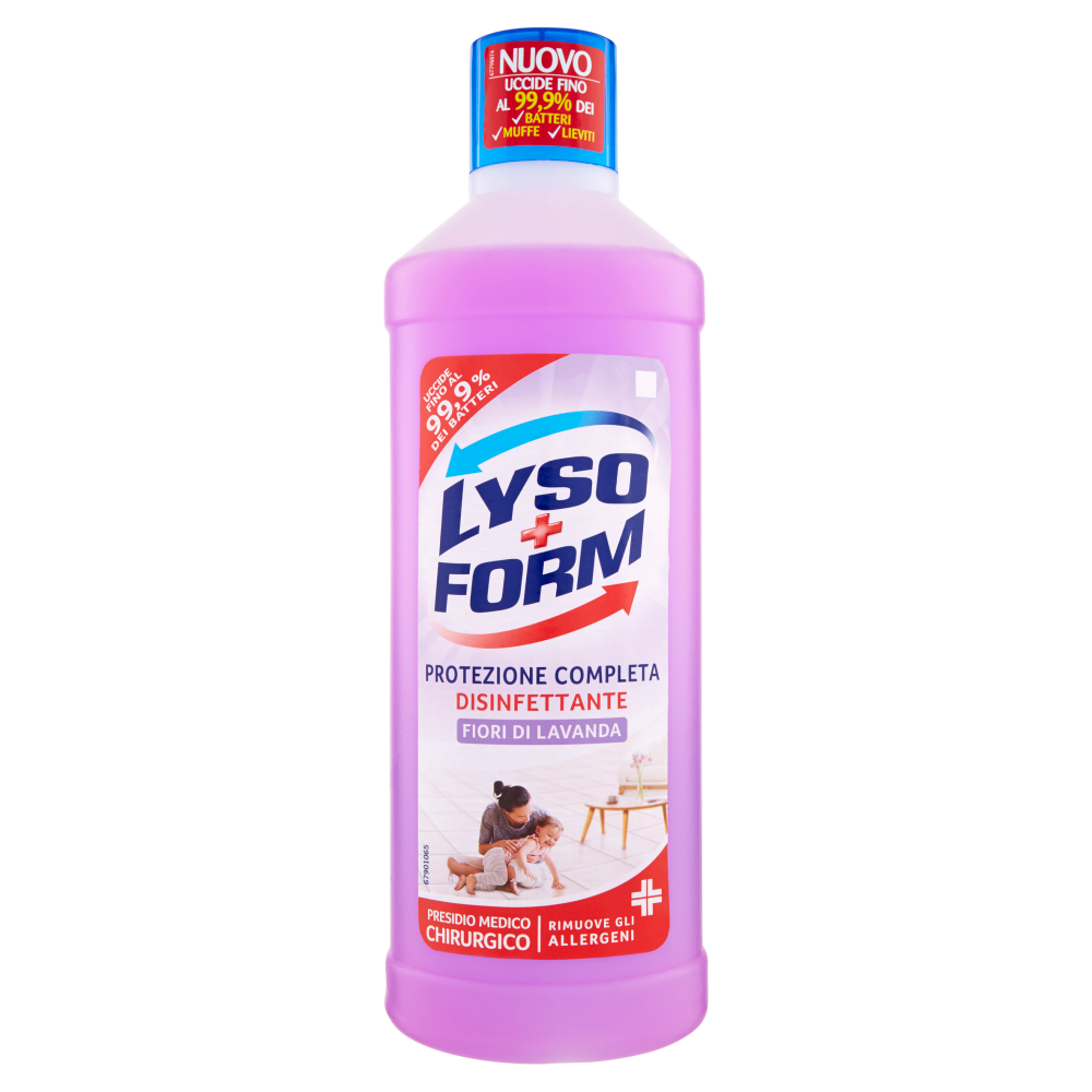 Lysoform Protezione Completa Disinfettante Fiori di Lavanda 1250 ml