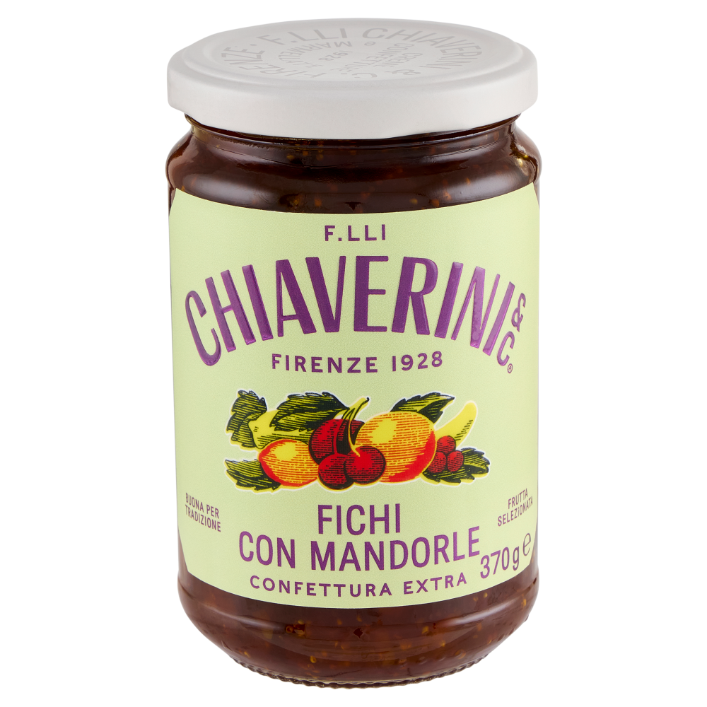 F.lli Chiaverini & C. Confettura Extra Fichi con Mandorle 370 g
