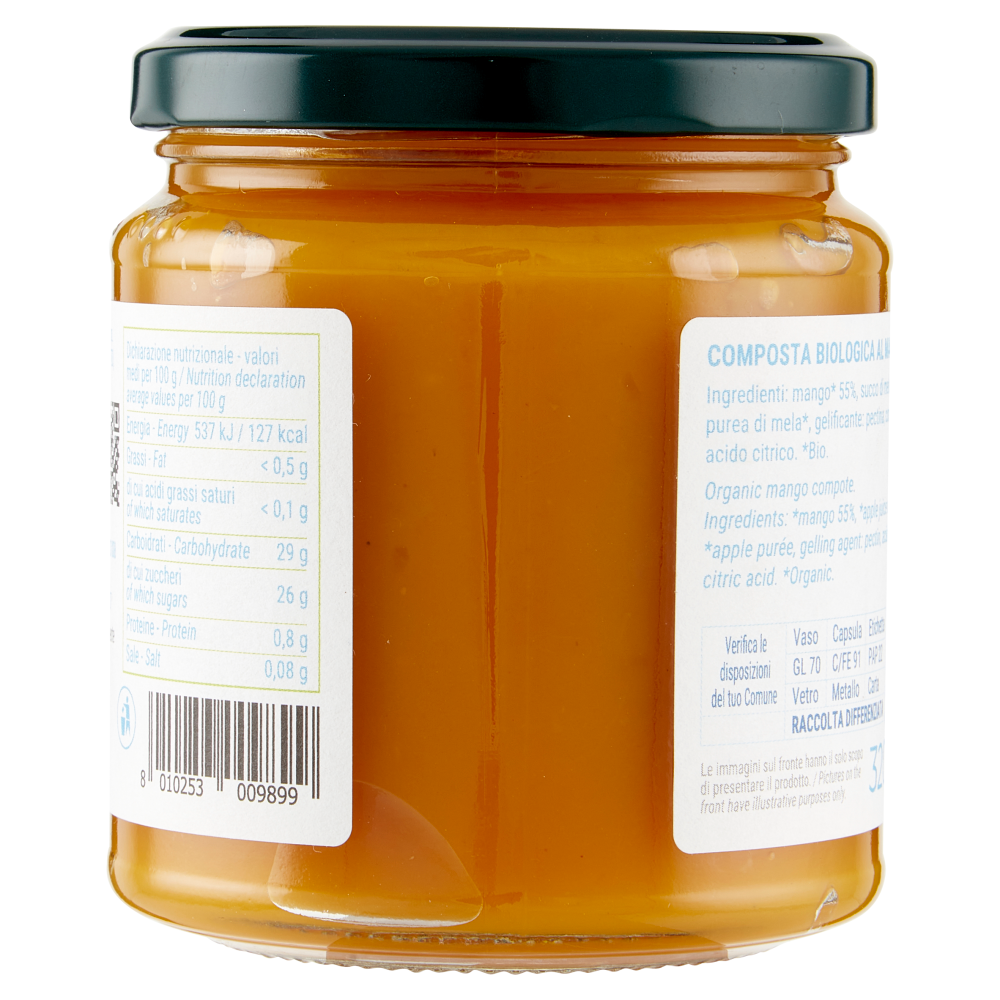 Bio Più Composta al Mango 320 g