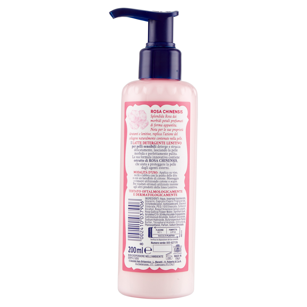 Acqua alle Rose Latte Detergente Lenitivo 200 ml