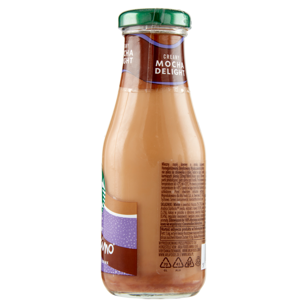 Starbucks frappuccino Coffee Drink Creamy Mocha Delight 250 ml