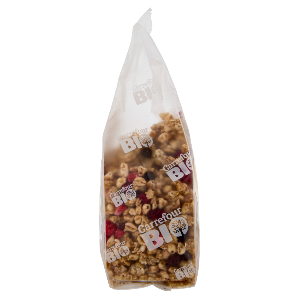 Carrefour Bio Crunchy Crispy Avena Cocco e Frutti di Bosco 400 g