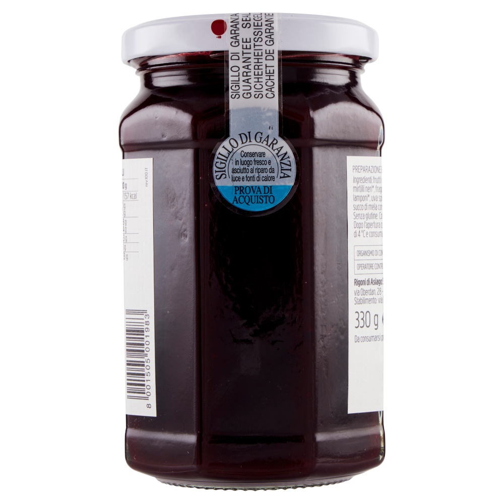 Rigoni di Asiago Fiordifrutta Frutti di bosco bio 330 g