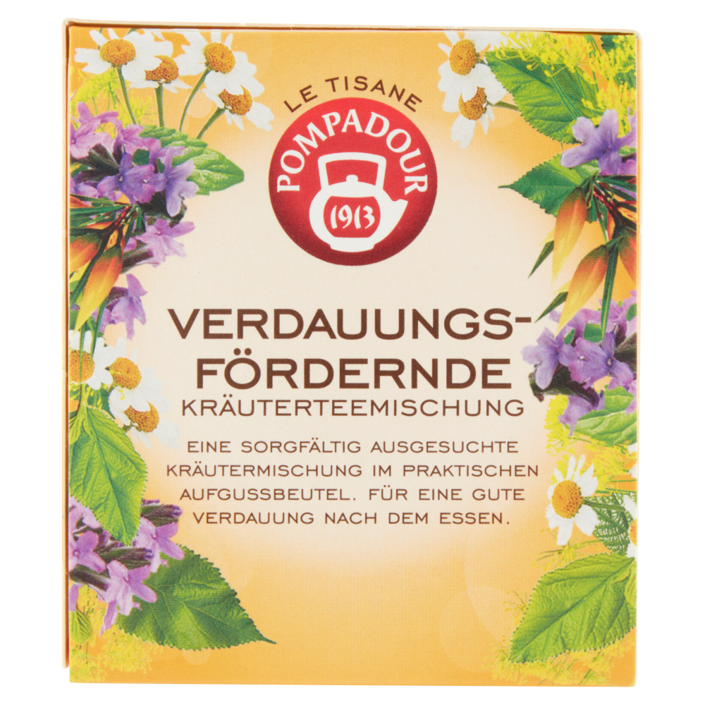 Pompadour Le Tisane Digestiva con Finocchio e Camomilla 18 x 2,2 g