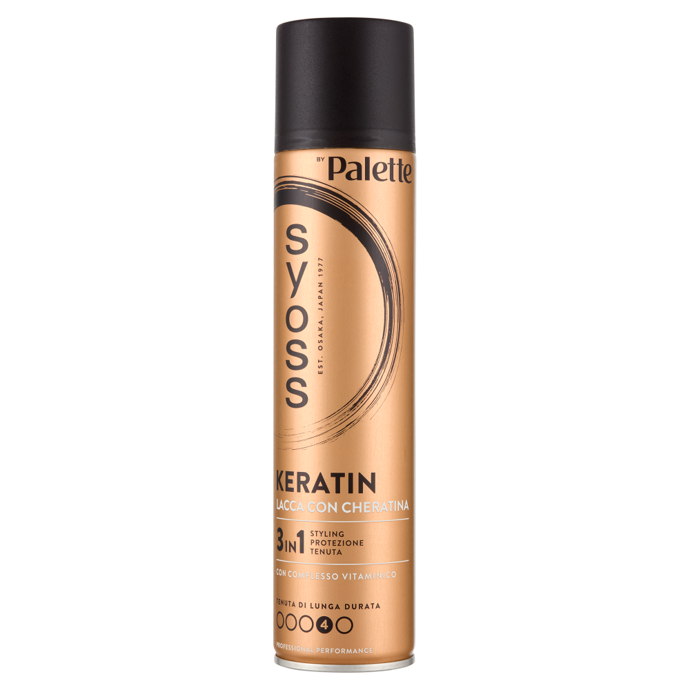 Syoss By Palette Keratin Lacca con Cheratina 300 ml