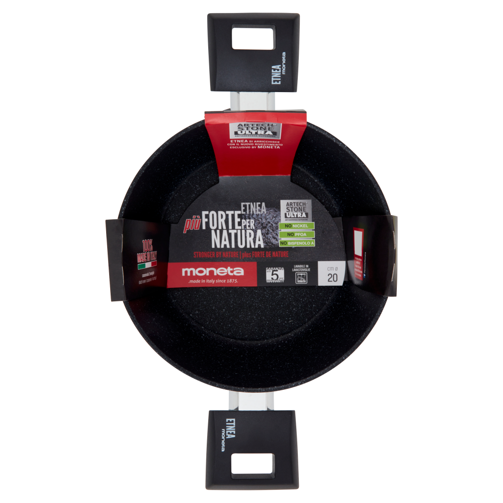 moneta Etnea casseruola 2 maniglie cm &oslash; 20