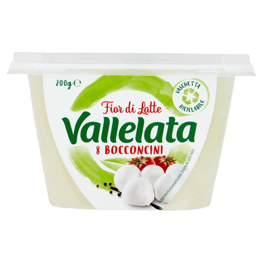 Vallelata Fior di Latte 8 Bocconcini 200 g