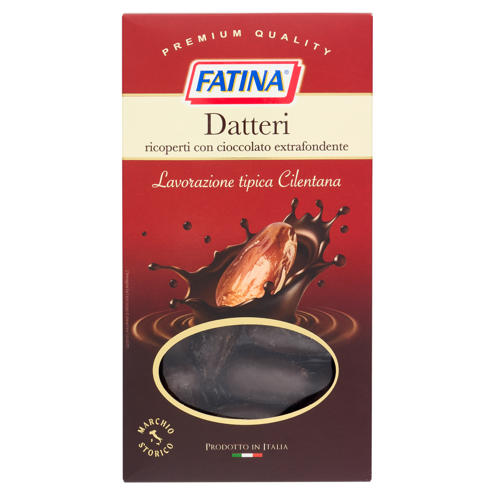 Fatina Datteri ricoperti con cioccolato extrafondente 150 g