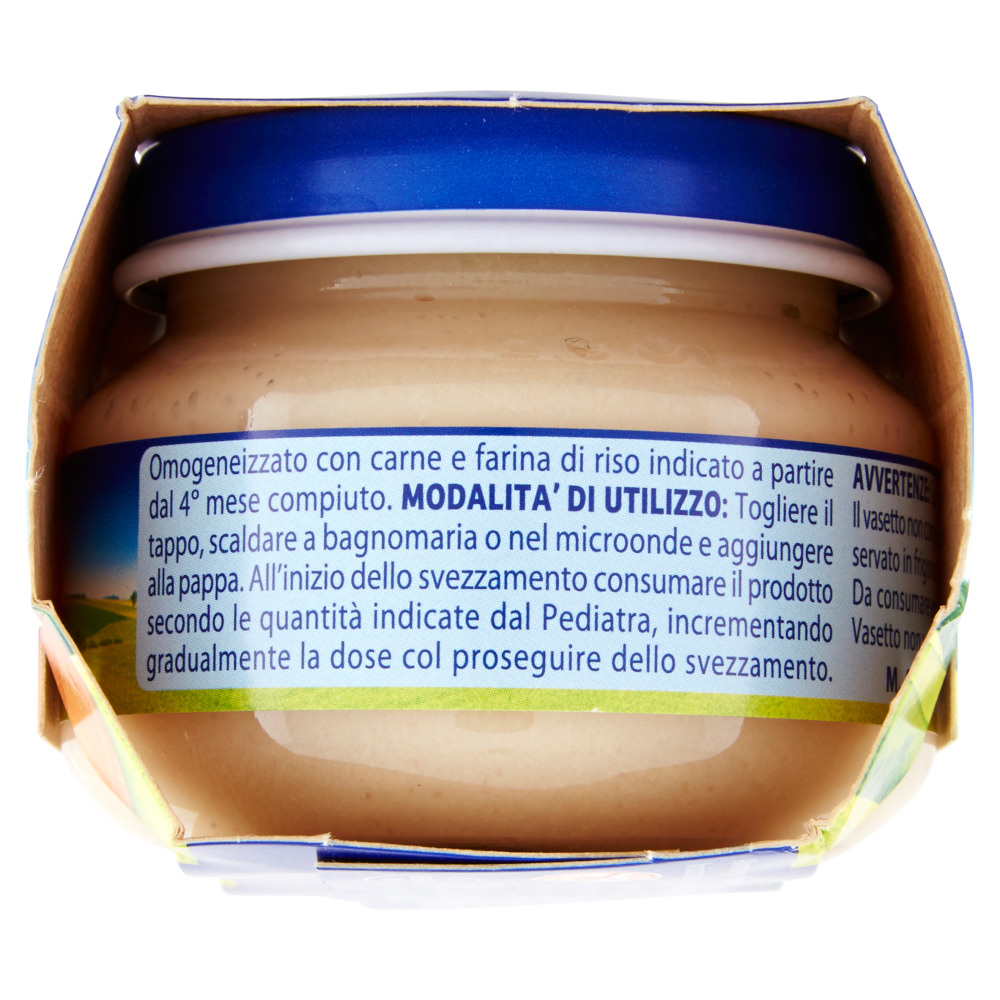 Mellin Prosciutto* 100% Naturale Omogeneizzato 2 x 80 g