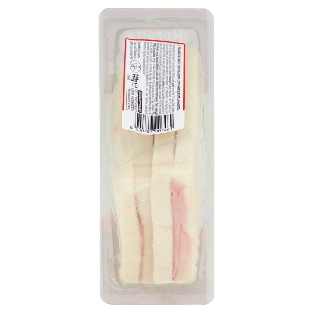 Fratelli Beretta Pan Soffice Prosciutto Cotto Alta Qualità 140 g