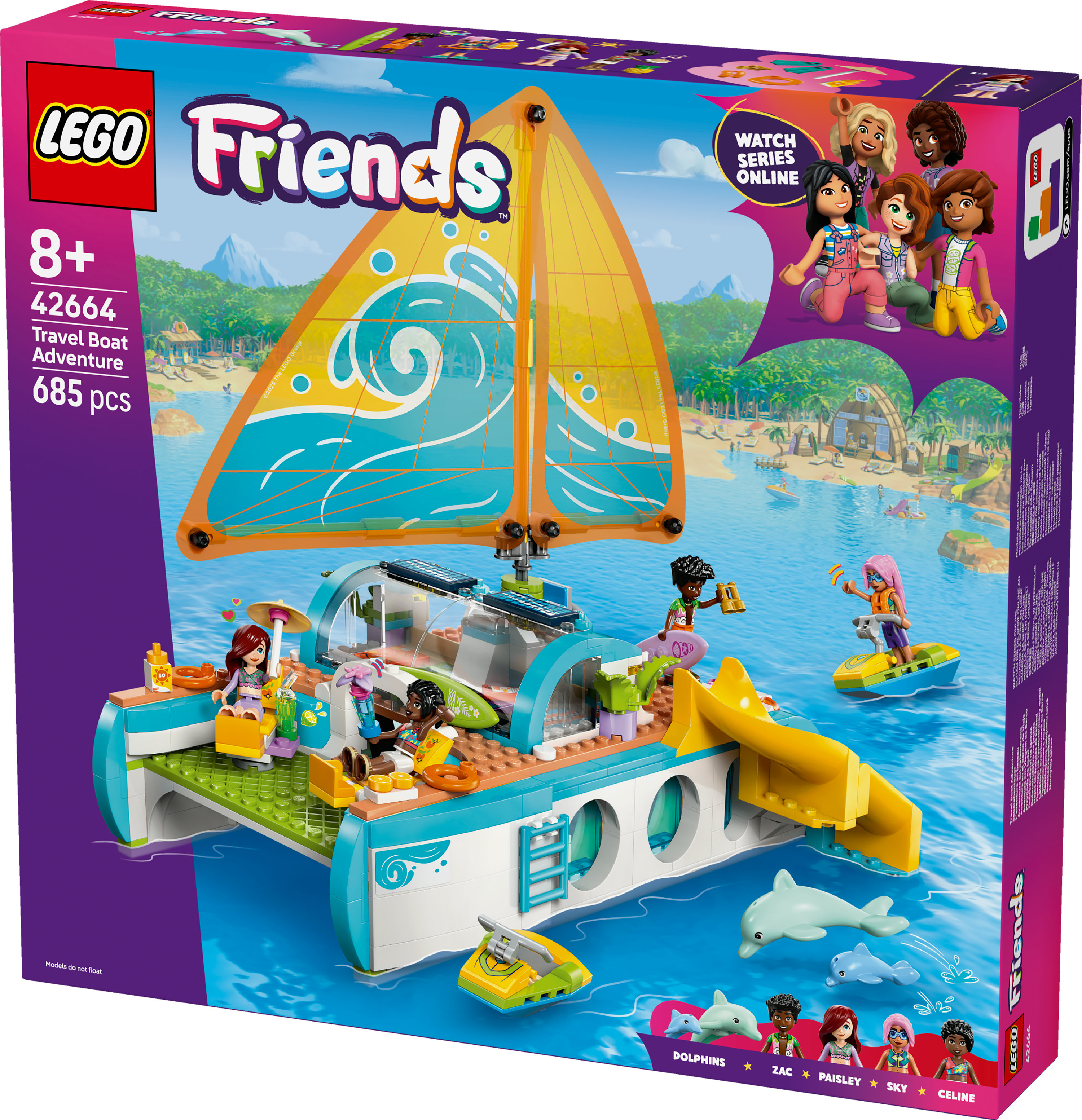 LEGO Friends Avventura sul catamarano