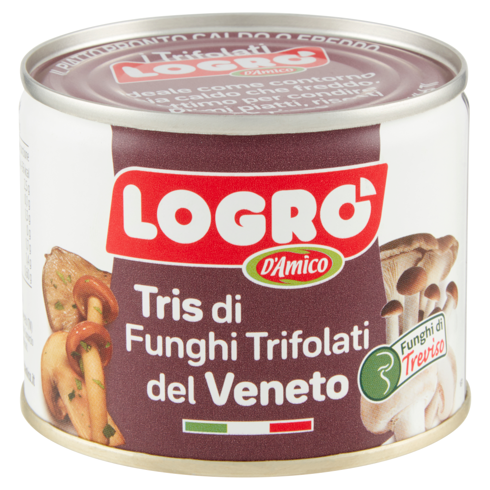 Logr&ograve; i Trifolati Tris di Funghi Trifolati del Veneto 180 g